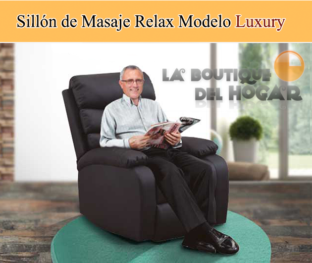 Sillón de Masaje Relax Modelo Luxury