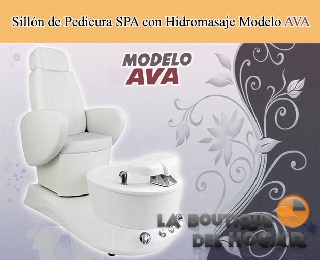 Sillón pedi spa Ava hidromasaje y función jet Miy