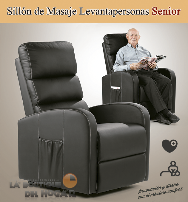 Sillon Masaje Relax Levantapersonas Modelo Senior