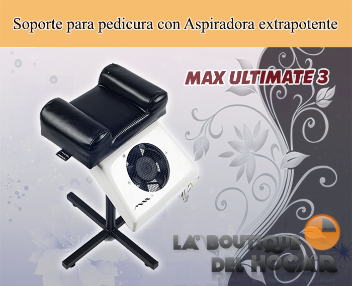 Soporte para pedicura con Aspiradora extrapotente MAX Ultimate 3
