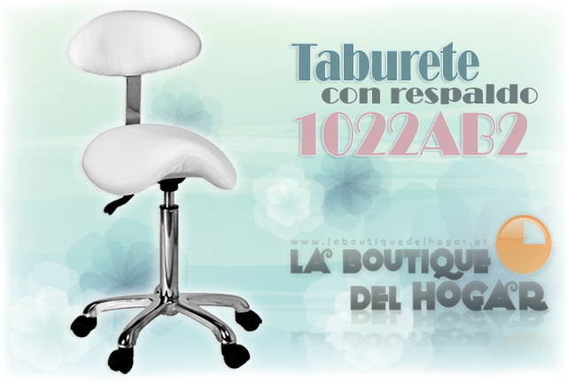 Taburete con respaldo Modelo 1022AB2