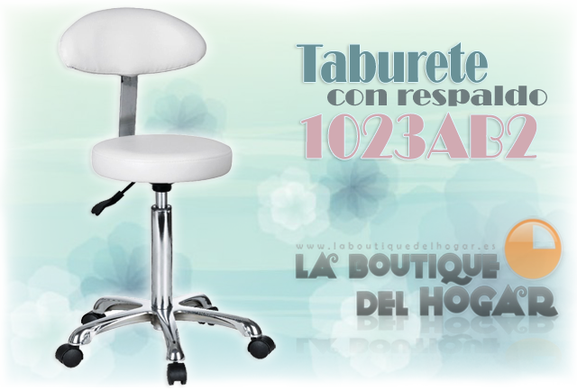 Taburete con respaldo Modelo 1023AB2