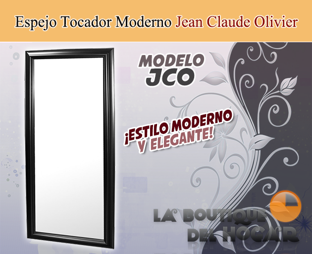 Tocador de Peluquería estilo Moderno con espejo Modelo  Jean Claude Olivier