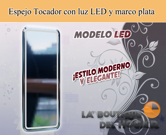 Tocador de Peluquería estilo Moderno con espejo Modelo Basic Line