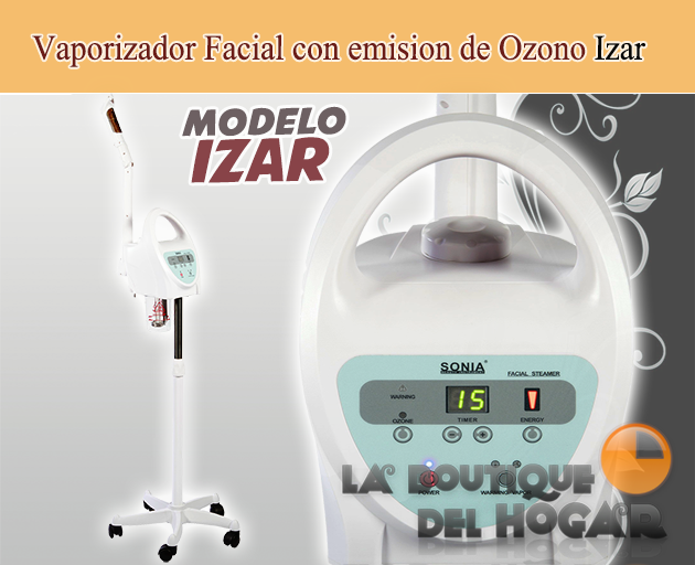 vaporizador facial modelo Izar