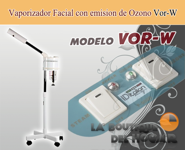 vaporizador facial modelo vor-w