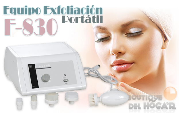 Aparato de Exfoliación con Cepillos rotativos F-830