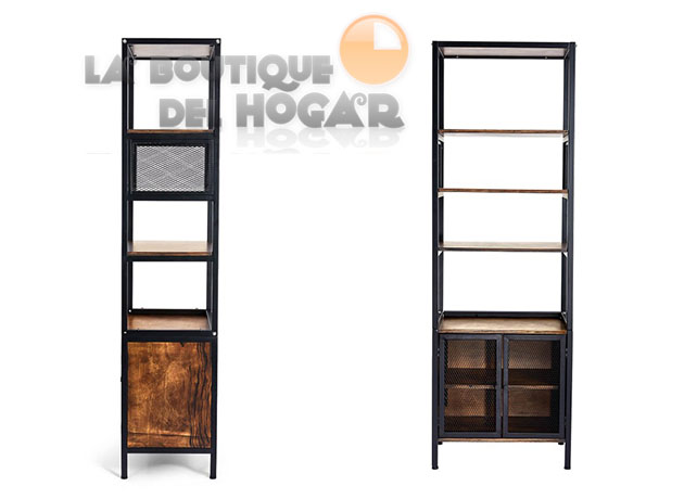 Mueble Expositor Estantería de recepción con estantes Modelo Noah