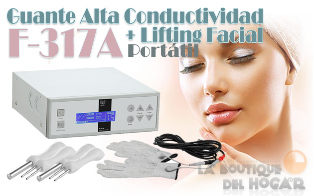 Aparato 2 en 1 de Alta Conductividad + Lifting Facial F-317A