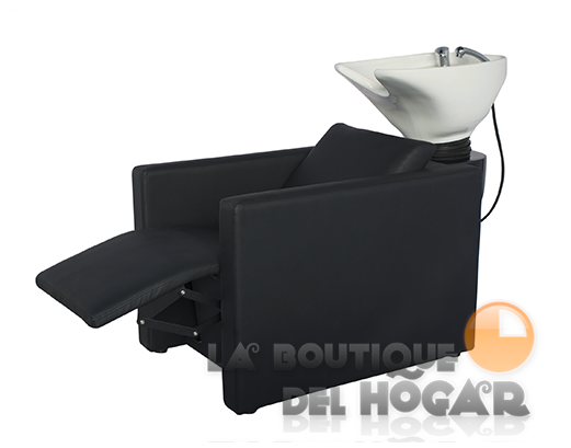 Lavacabezas con pica negra Modelo Peek PowerPlus Negro