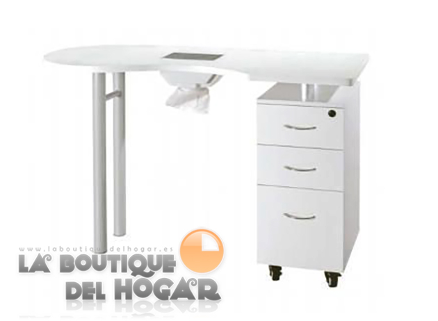 Mesa de manicura Plegable con aspirador