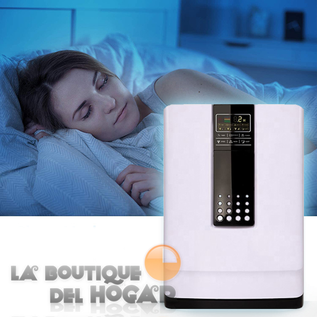 Purificador de Aire portátil con Luz Ultravioleta y filtro HEPA Modelo LBH Smart