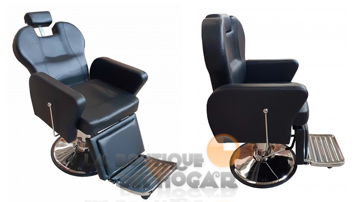 Sillón barbero reclinable hidráulico Modelo LBH-45N