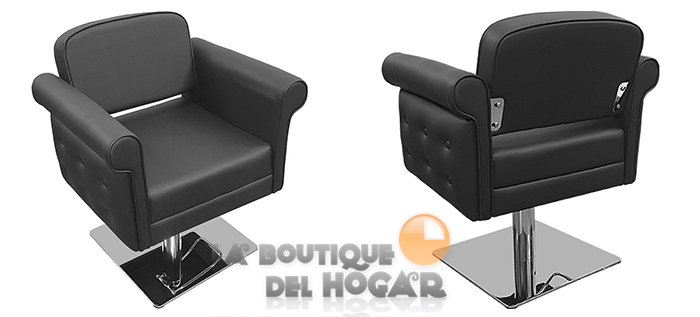 Sillón hidráulico de linea cuadrada con reposabrazos Thunder