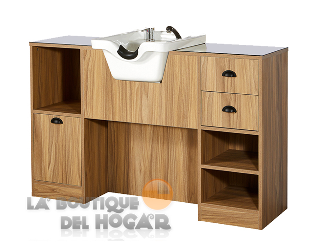 Tocador de Peluquería estilo Moderno Modelo OKE 4 BR