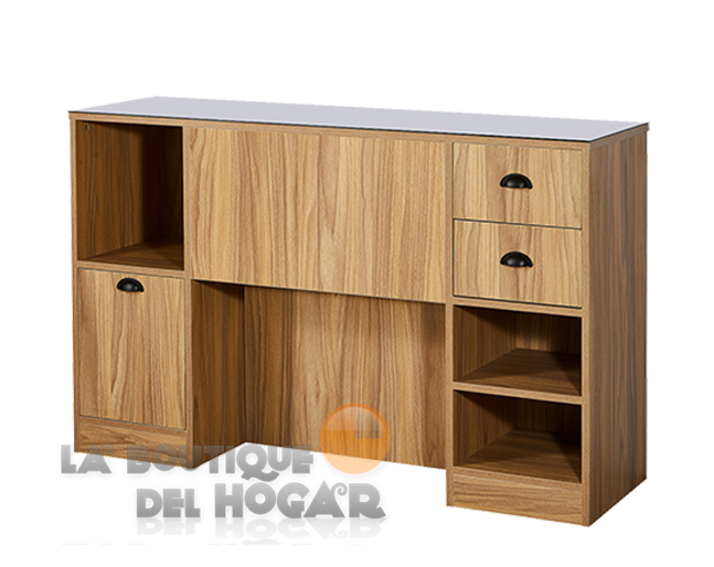 Tocador de Peluquería estilo Moderno Modelo OKE 3 BR