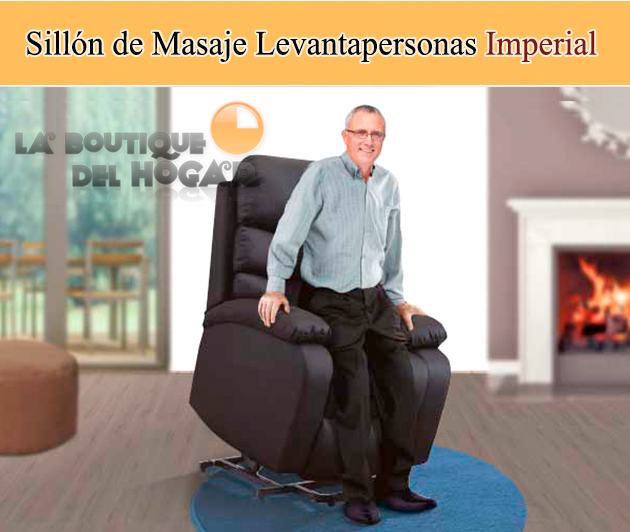 Sillón de Masaje Relax Levantapersonas Modelo Imperial