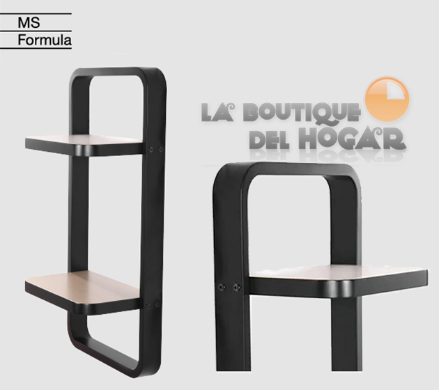 Mueble Expositor Estantería de recepción con estantes Modelo Noah
