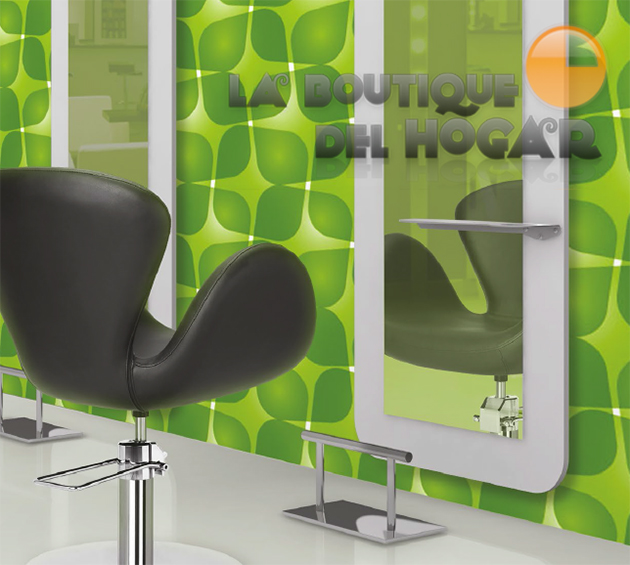 Tocador de Peluquería estilo Moderno con espejo Modelo Zoel Black